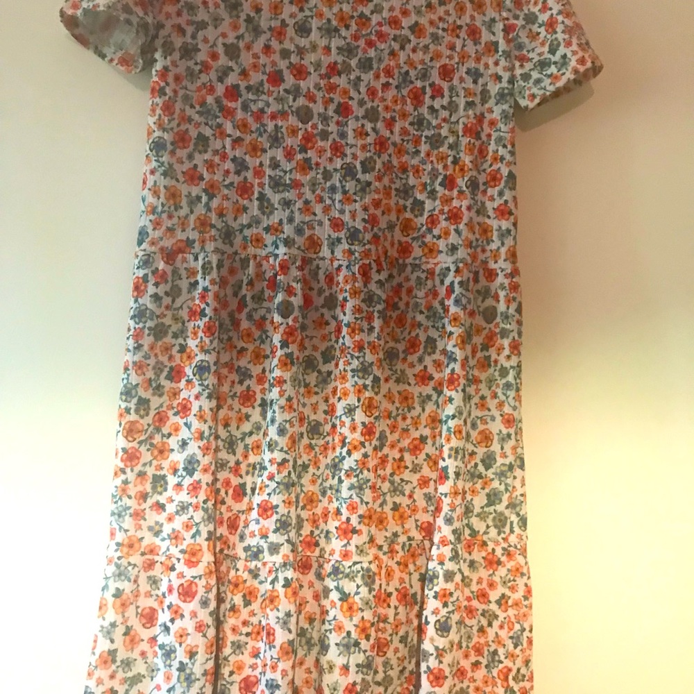 Zara summer dresses floral x2 same dress different colors size small both